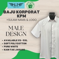 [ MALE ] BAJU KOPORAT KPM SIAP SULAM NAMA DAN LOGO UNTUK GURU CIKGU WANITA