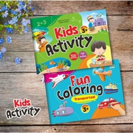 Children's Activity Book | Kids Activity | 1 Set Contains 2 Books | By PQS