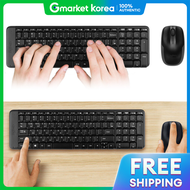 Logitech | Logitech Korea คีย์บอร์ดและเมาส์ ไร้สาย ขนาดกะทัดรัด พกพาง่าย พร้อมฟังก์ชันครบครัน