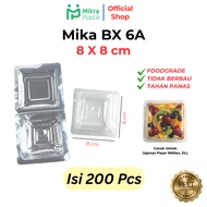 BX 6A Mica Plastic Cake Box 200 pcs
