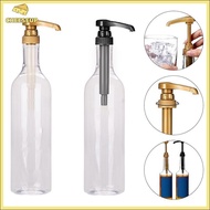 [Che-t] 750ml Transparent Coffee Syrup Bee Drip Storage Dispenser Pump Bottle Squeeze Milk Bottle Ho
