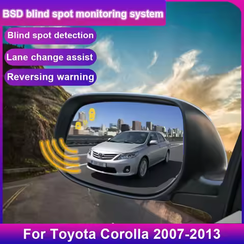 Car Blind Spot Detection System BSD BSA BSM Car Sensors Drive Rear Mirror Monitoring For Toyota Coro