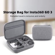 J76กระเป๋าเก็บของ GO3สำหรับ Insta360 Insta360 GO3ความจุมากตัวเครื่องเคสพกพาแบบพกพาเคสป้องกันใช้งานได้จริง