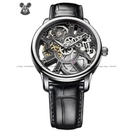 MAURICE LACROIX MP7228-SS001-000-1 Men's Watch MASTERPIECE Skeleton 43mm Leather Strap Black *Origin