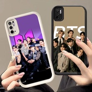 DK-69 Korean music BOYS Silicone Casing black and white for Xiaomi Redmi Note poco 10s 10T M4 10 M5S