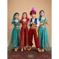 Aladdin Costume Children's Genie Indian Theme Famous Cartoon International kd2/kd6/kd8/kd7.1/ac33.3