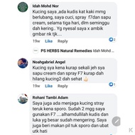 ☼¤✢UBAT KUCING SET SPORO (SPRAY F7 DAN KRIM S3) [PS HERBS]