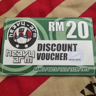 Heavy Arm Discount Voucher RM 100