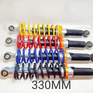 GAS ABSORBER ADJUSTABLE 280mm / 330mm / 340mm EX5 RXZ KRISS WAVE125 SRL110 (SEPASANG)