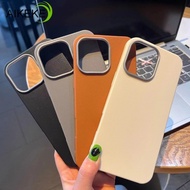 Solid Color Skin Striae Leather Phone Cover For Samsung Galaxy A17 A07 A56 A26 F56 M56 F16 M16 F06 M