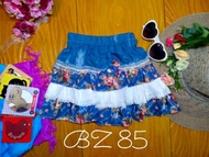 BZ 85 Cute Children's Floral Skirt 1-4 Years