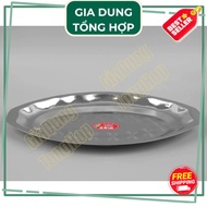 Tithafac 430 Stainless Steel Shallow Mango Plate, All Sizes