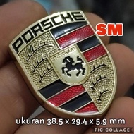 One Mini Porsche Emblem