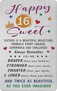 Levole 16th Birthday Gifts Girls, 16 Year Old Girls Gift Ideas, 16th Birthday Decorations for Girls,