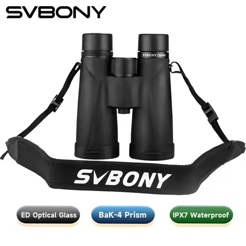 Svbony SV202 IPX7 Waterproof ED 8x42/10x42 Long Range Binocular BAK4 Prism Portable for Bird Watchin