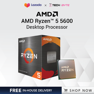 AMD Ryzen 5 5600 Desktop Processor with Wraith Stealth Cooler
