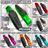 Ducati Footsteps DUCATI Rear Footrests Pair of FOOTSTEP BASTEP BOSTEP REAR FOOTSTEP DUCATI