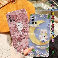 Samsung A31 A51 A71 Motif R4bit Fl0wer Silicone Case Pro Camera Softcase Casing All Type