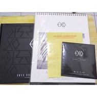 OFFICIAL EXO PHOTOCARD CALENDER DVD DIARY SEASON GREETING 2015 CHINA