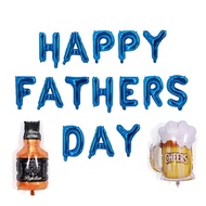 (SG SELLER) Happy Father's Day Decoration, Happy Fathers Day Balloons, Best Dad Balloon Decoration S