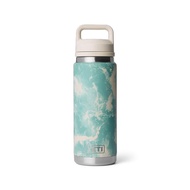 YETI กระบอกน้ำเยติ เก็บความเย็น รุ่น RAMBLER 26 OZ BOTTLE WITH COLOR-MATCHED CHUG CAP SEA VIEW