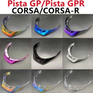 Motorcycle Helmet Rear Spoiler for AGV Pista GP, Pista GPR, CORSA,CORSA R Helmet Spoiler Accesorios