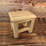Bench Wooden Low Stool Solid Wood Internet Celebrity Home Stool Round Stool Shoe Changing Stool Benc