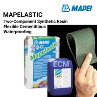 MAPEI MAPELASTIC (32KG) Synthetic Resin, Two-Component Flexible Cementitious Mortar for Waterproofin