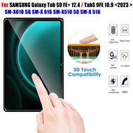 HD Clear Tempered Glass Screen Protector For SAMSUNG Galaxy Tab S9 FE+ 12.4 Tab S9 FE 10.9 inch 2023 SM-X610 5G SM-X 616 SM-X510 5G SM-X 516 9H Hardness Tablet Anti-Scratch Screen