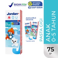 Jordan Kids Toothpaste Milk Teeth Step 1 (0-5 Years) - 75g