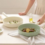 韓國製平底不沾煎鍋26CM IH適用/不挑鍋具 陶瓷 禮物 鍋子 湯鍋