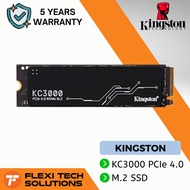 Flexi Tech KINGSTON KC3000 PCIe 4.0 NVMe M.2 SSD 4096GB Up to 7,000/7,000MB/s
