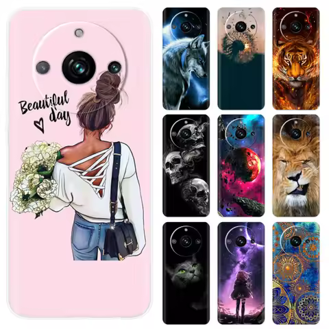 For Realme 11 Pro 5G Case Soft Silicone Clear TPU Cover Capa Funda For Realme 11 Pro Plus Pro+ 5G Pa
