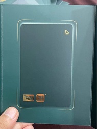 TnG NFC CARD GOLDEN GREEN LUXE LIMITED EDITION