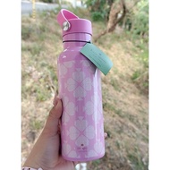 GUARANTEED Kate Spade 17oz Pink Spade Flower Water Bottle