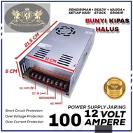 DISCON Power Supply Transformer Adapter 12V/100A Dimensions: L 21cm x W 11cm x H 5cmBest Quality Bes