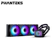 Phanteks 追風者 Glacier One 360M25 G2 黑 (360mm/ARGB無線鏡冷頭+風扇/網孔蓋冷頭/12cm風扇*3/五年保固)