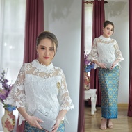 GBK เสื้อลูกไม้ใยบวบผสมเลื่อมเกรดพรีเมี่ยม ชุดออกงาน มี3สี รหัส 1011