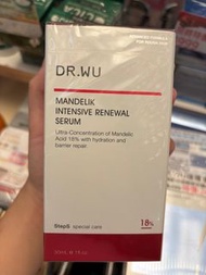 (台灣代購) (30mL)DR.WU 達爾膚杏仁酸亮白煥膚精華18% 30ML