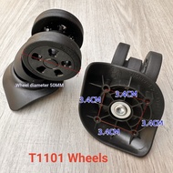 SJ.TOBOL Wheels T1101 Reel Samsonite Luggage Repair Parts Trolley Case ELLE Universal Wheels