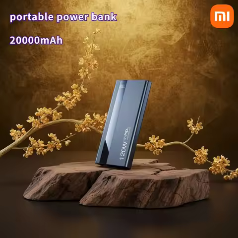 Xiaomi New 50000mAh Power Bank with 120W Super Fast Charging and Digital Display for Samsung, Xiaomi