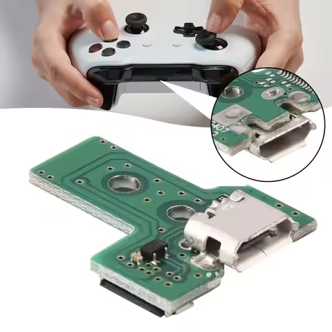 JDS-030 USB Charging Port Socket Board 12 pin Flex Ribbon Cable with Board for DualShock 4 Controlle