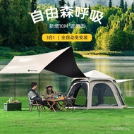 Sky Curtain Integrated Hexagon Wholesale Person Folding Vinyl Sunscreen Outdoor Portable Camping Aut
