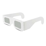 100pcs Popular Linear Cardboard Paper IMAX 3d Unx 3D Stereo Glasses Foldable for Events