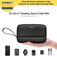 Orsen Eloop B4 Water Resistant Large Capacity Portable Digital Storage Bag Phone Powerbank Charger