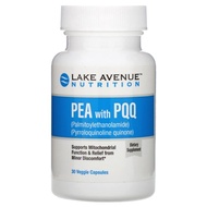 Lake Avenue Nutrition PEA (Palmitoylethanolamide) with PQQ 30 Vcaps