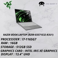 RAZER BOOK LAPTOP 13.4" I7-1165G7 16GB 512GB SSD INTEL IRIS LAPTOP