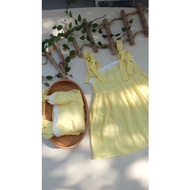 [Real Photo + Designer Goods] Two-Wire Dress For Girls Soft Buckets