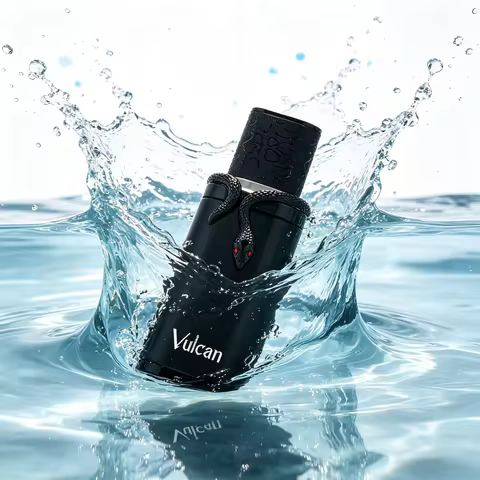 French Avenue Vulcan Black Friday Men's Eau de Parfum | Long-Lasting Leather Scent | Perfect Gift | 