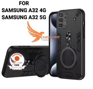 CASING HP UNTUK SAMSUNG GALAXY A32 4G & A32 5G CASE ROBOT HIT EYE RING PROTEKSI CAMERA CASING STANDI